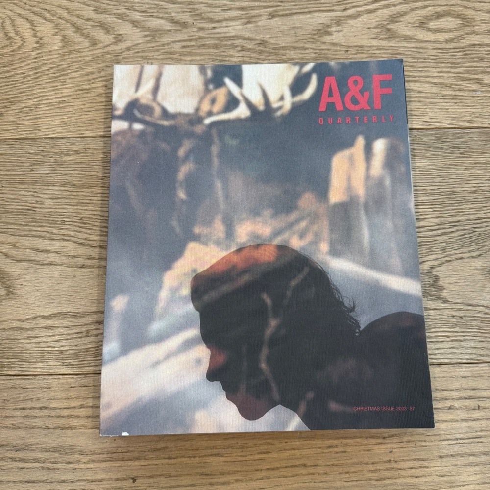 Vintage Abercrombie & Fitch A&F Quarterly Christmas Issue 2003 Bruce Weber
